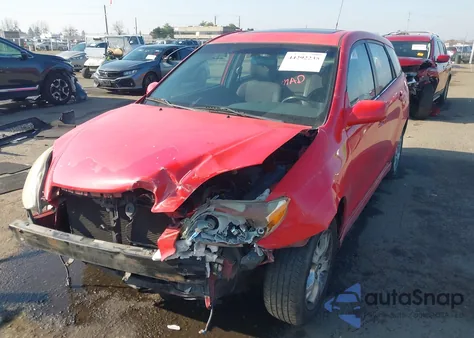 2003 Toyota Matrix Xr from USA, damaged, VIN 2T1KR32E43C115994